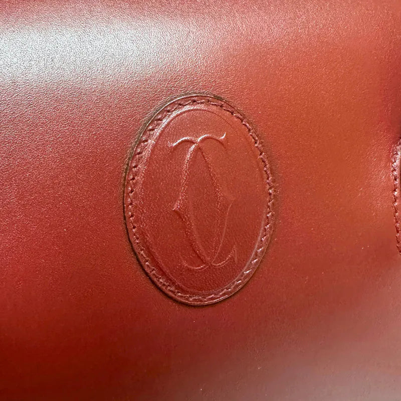jx236-cartier-vintage-burgundy-box-leather-boston-bag