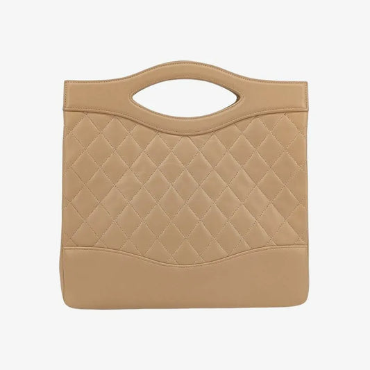 jah181-chanel-vintage-begie-lambskin-quilted-31-tote-bag
