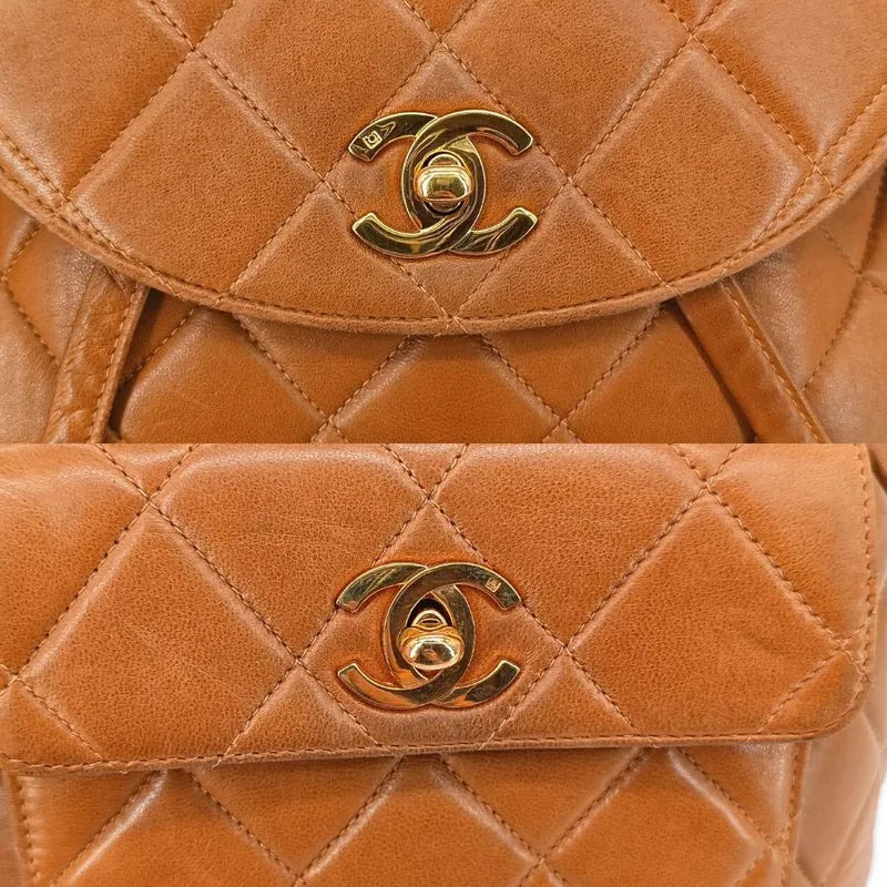 c339-chanel-vintage-brown-lambskin-duma-backpack