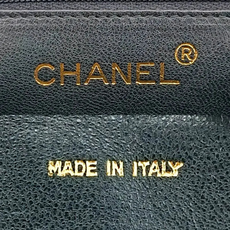 ju424-chanel-vintage-black-lambskin-quilted-flap-bag