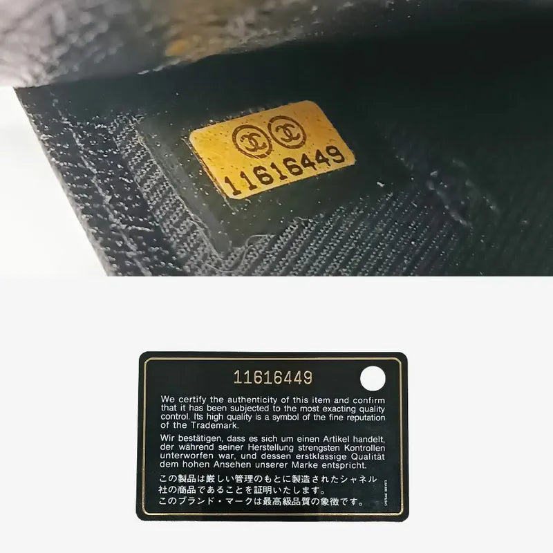 jw335-chanel-vintage-black-caviar-leather-long-wallet