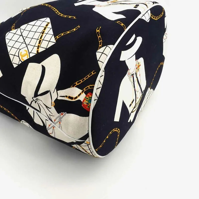 jr343-chanel-vintage-navy-linen-travel-bag