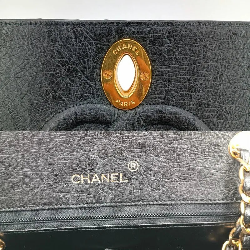 jt225-chanel-vintage-black-ostrichskin-full-flap-bag