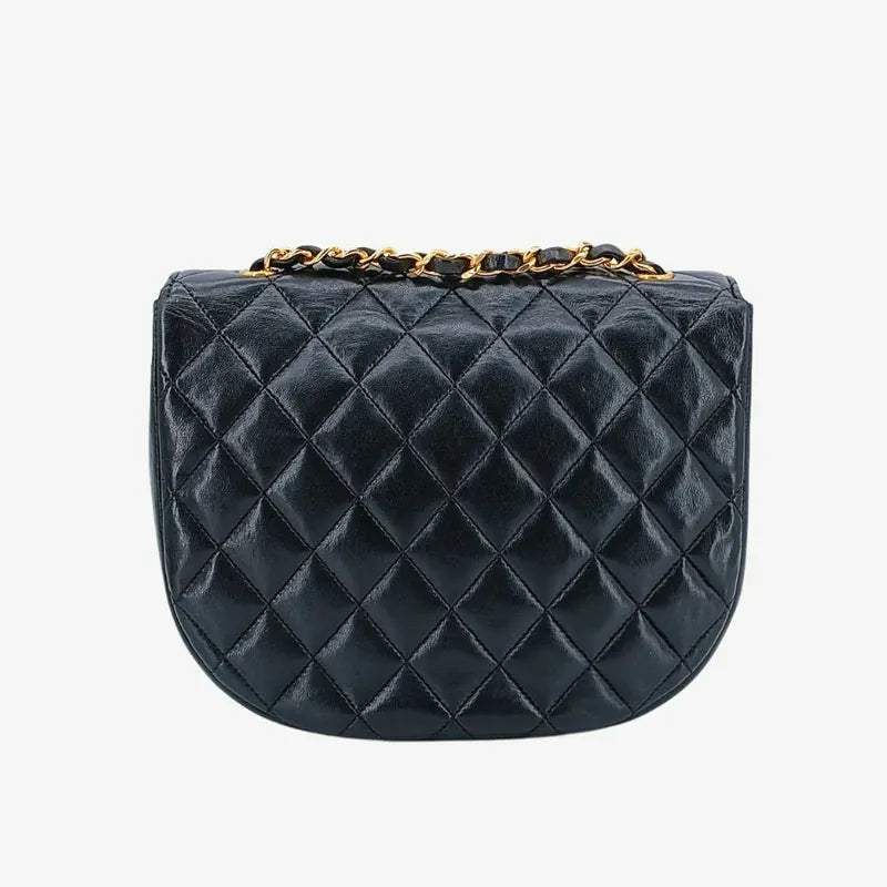 jt578-chanel-vintage-black-lambskin-half-moon-flap-bag