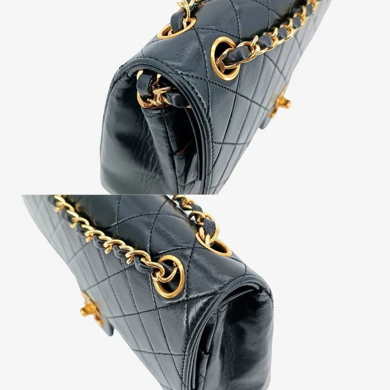 jt579-chanel-vintage-black-lambskin-quilted-flap-bag