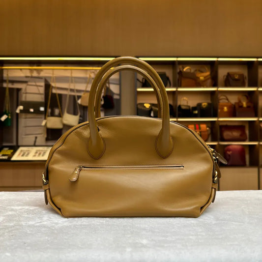 jx635-salvatore-ferragamo-vintage-khaki-leather-handbag