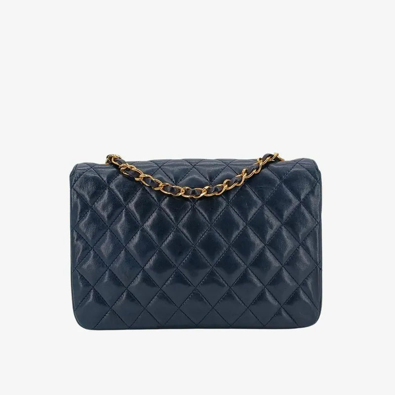 rb053-chanel-vintage-navy-lambskin-half-moon-flap-bag