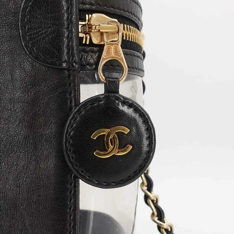 jr731-chanel-vintage-black-lambskin-pvc-cosmetic-bag