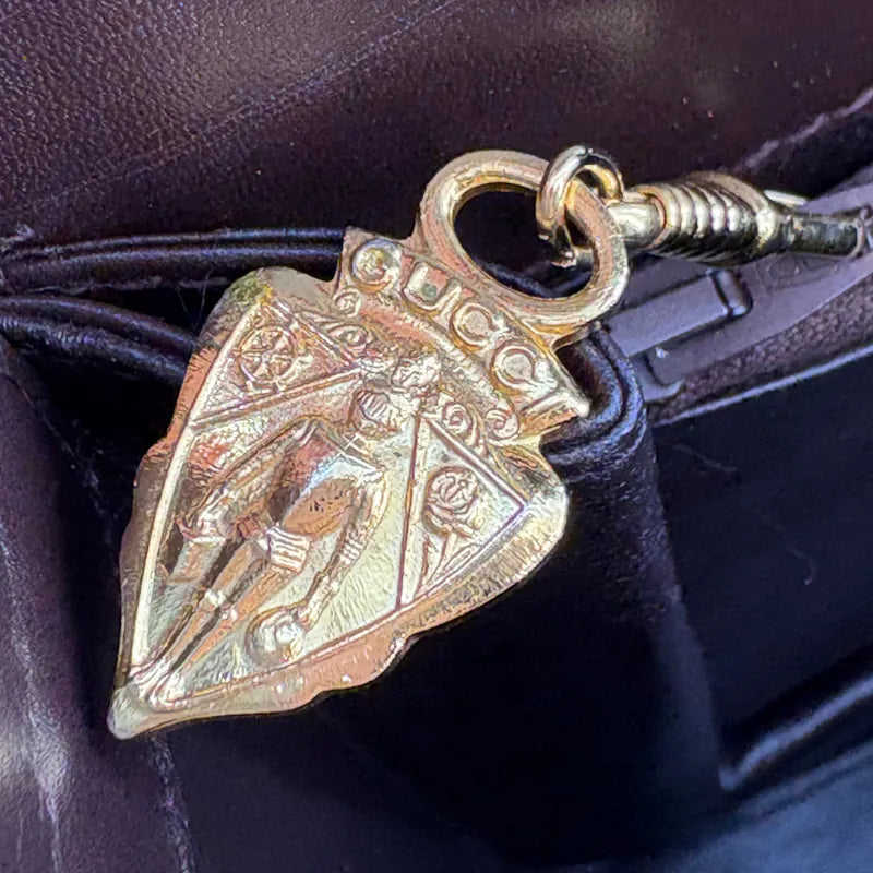 rc984-gucci-vintage-brown-leather-shoulder-bag