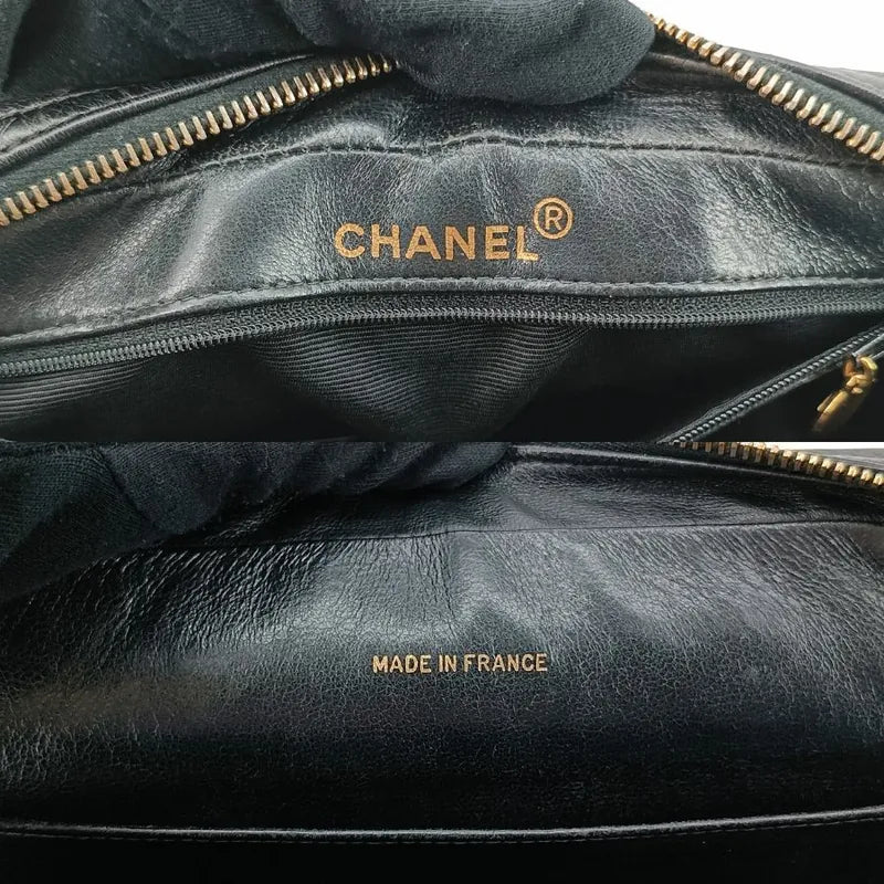jah149-chanel-vintage-black-lambskin-quilted-tote-bag