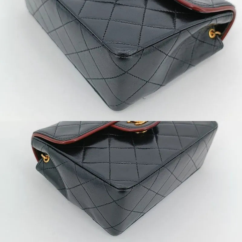 js657-chanel-vintage-black-lambskin-17cm-mini-square-flap-bag