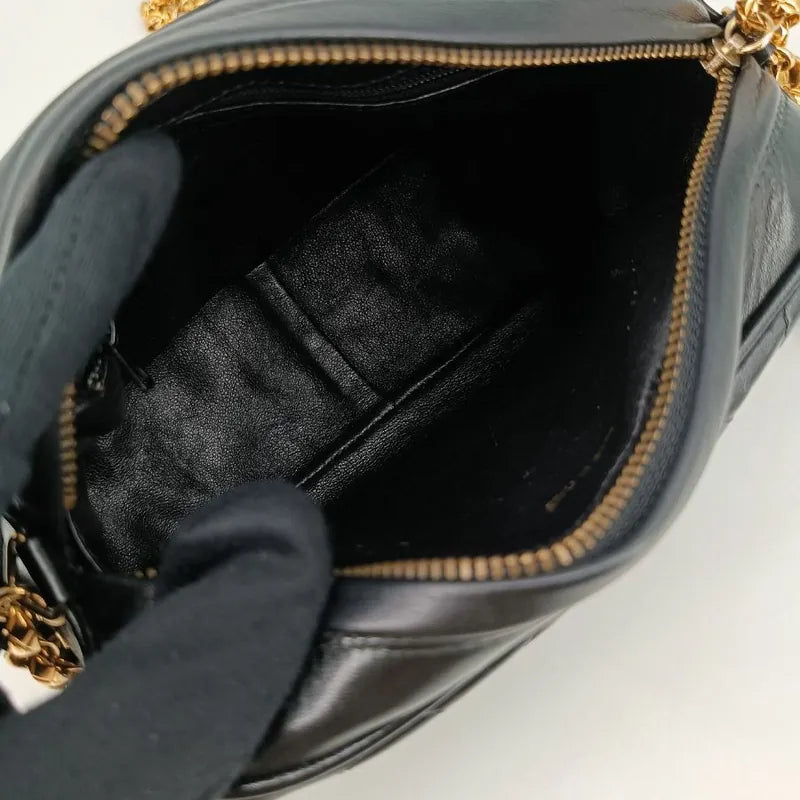 jt437-chanel-vintage-black-lambskin-gold-chain-camera-bag