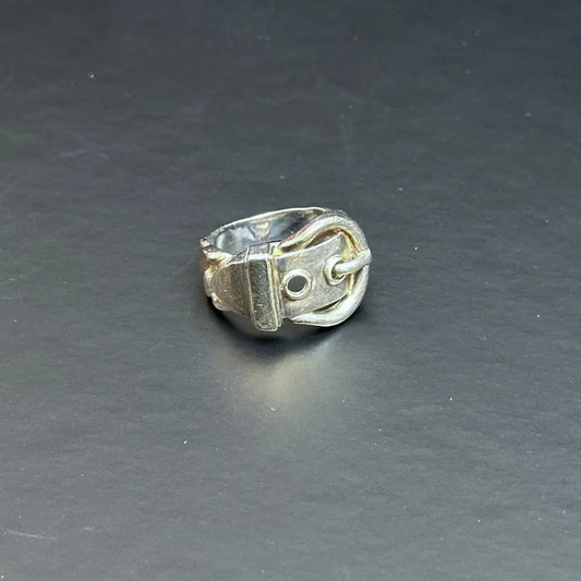 rb342-hermes-925-silver-buckle-ring