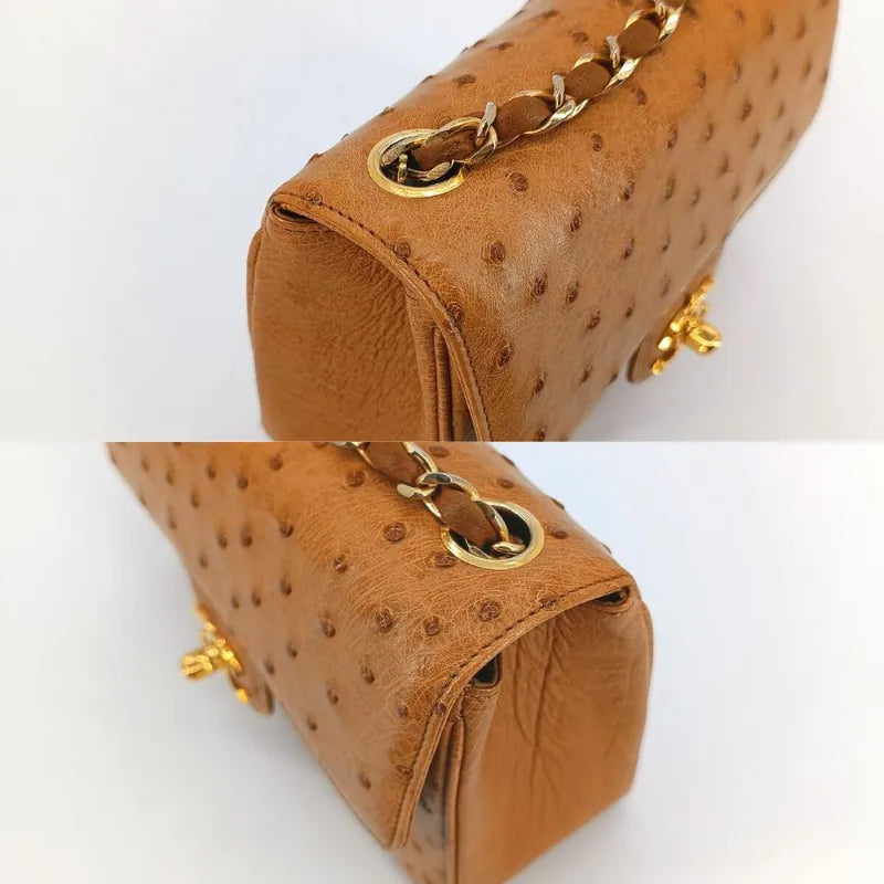 sh017-chanel-vintage-brown-ostrichskin-17cm-mini-square-flap-bag