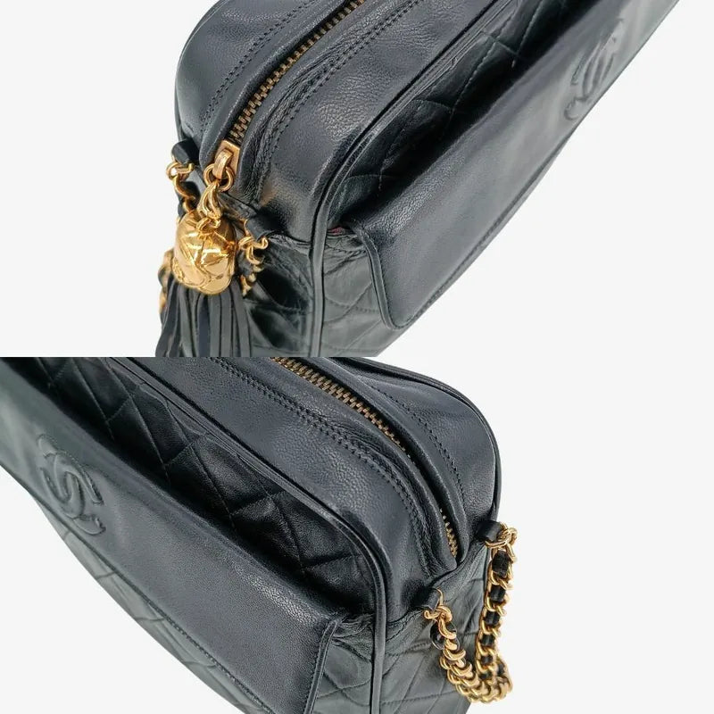c422-chanel-vintage-black-lambskin-clover-chain-camera-bag