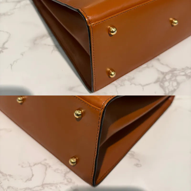 jw449-gucci-vintage-brown-box-leather-kelly-lock-shoulder-bag