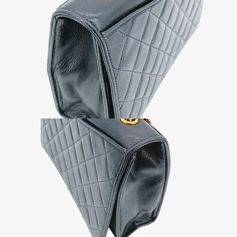 jr927-chanel-vintage-black-lambskin-quilted-flap-bag