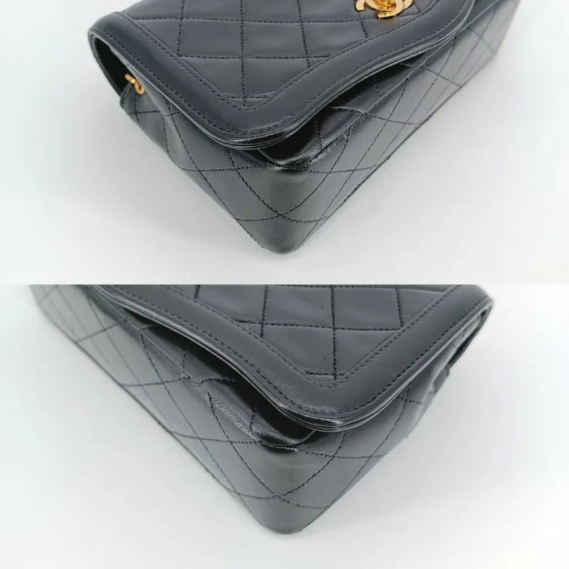 jt704-chanel-vintage-black-lambskin-gold-chain-flap-bag