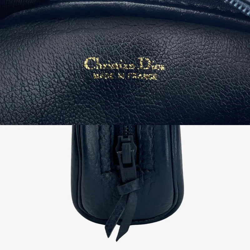 re163-christian-dior-vintage-navy-caviar-leather-glasses-case-pouch