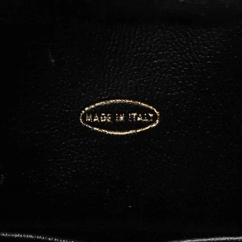 jq979-chanel-vintage-black-lambskin-flap-bucket-bag