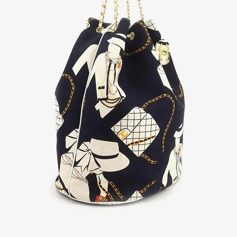 jr343-chanel-vintage-navy-linen-travel-bag