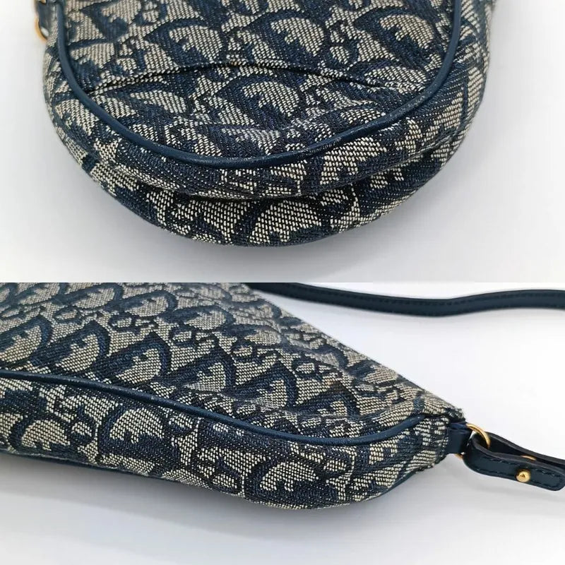 jt337-christian-dior-vintage-blue-monogram-canvas-oblique-mini-saddle-bag