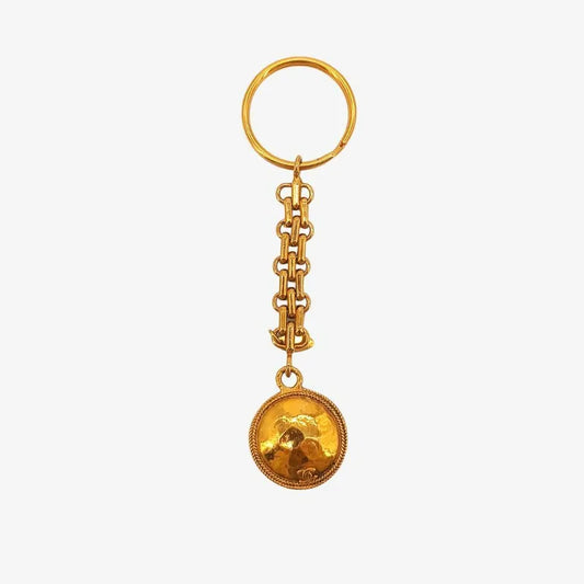 jt285-chanel-gold-key-ring